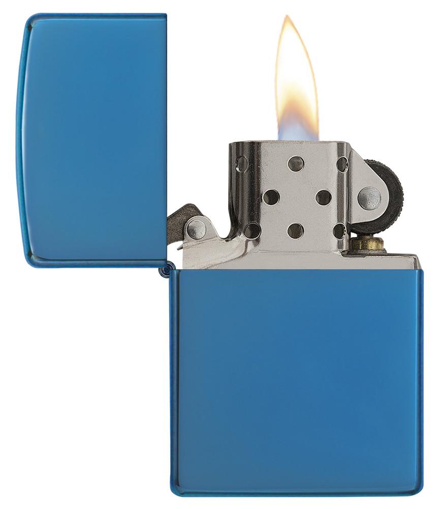 20446, Sapphire High Polish Blue, Classic Case