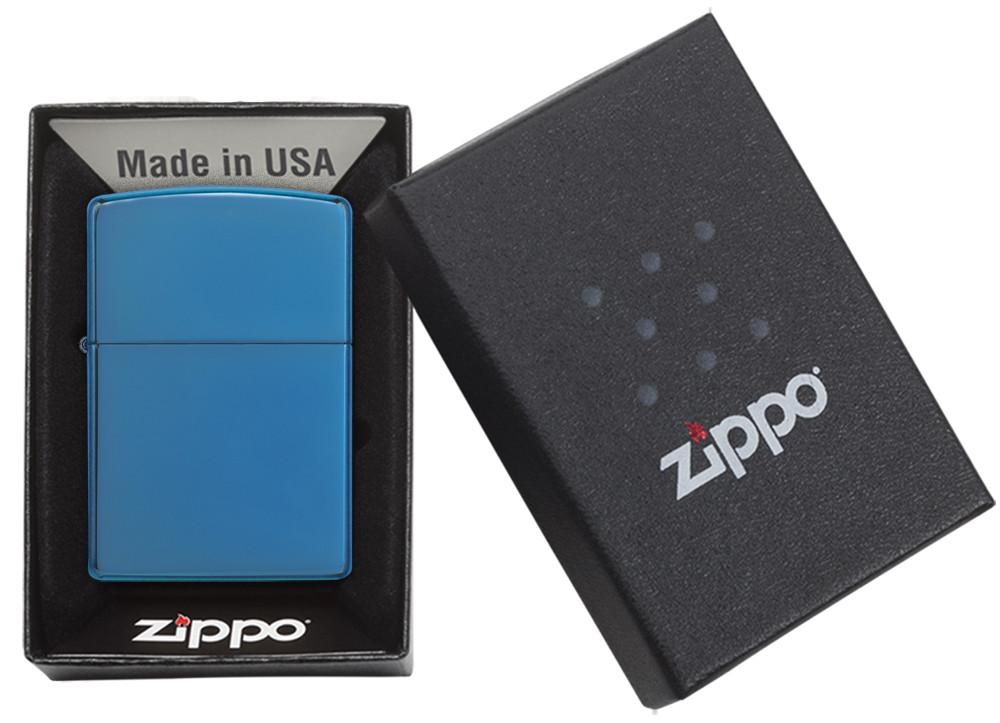 20446, Sapphire High Polish Blue, Classic Case