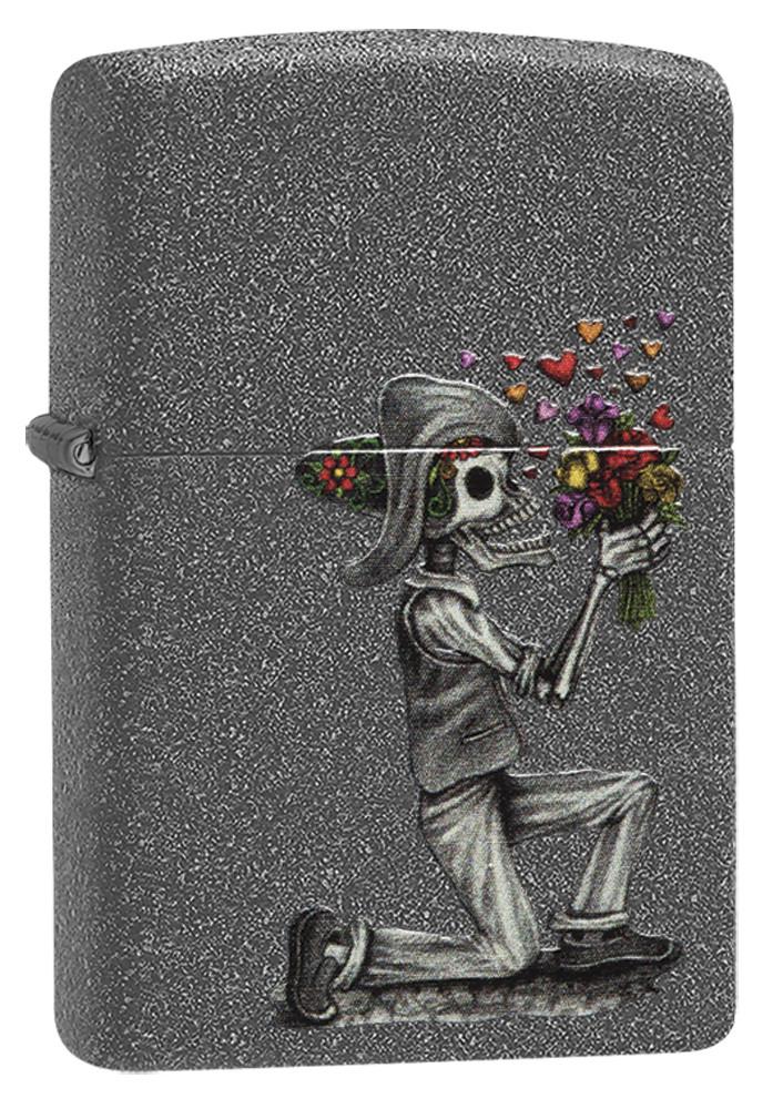 28987, Iron Stone Skeleton Husband and Wife Lighters Set of Two, Color Image, Iron Stone