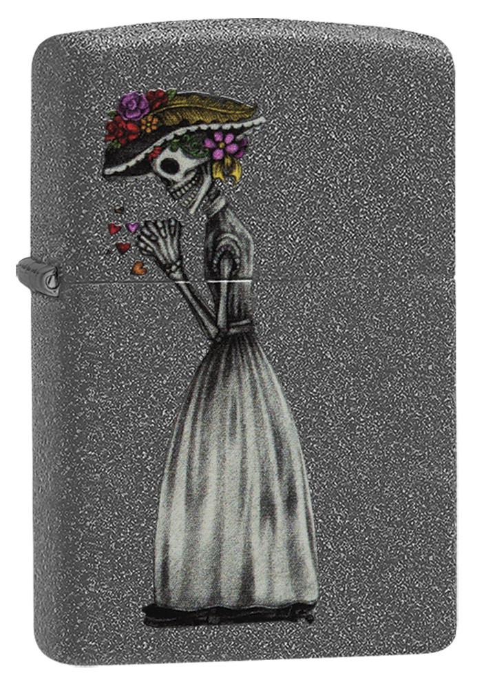 28987, Iron Stone Skeleton Husband and Wife Lighters Set of Two, Color Image, Iron Stone