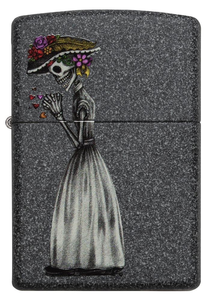 28987, Iron Stone Skeleton Husband and Wife Lighters Set of Two, Color Image, Iron Stone